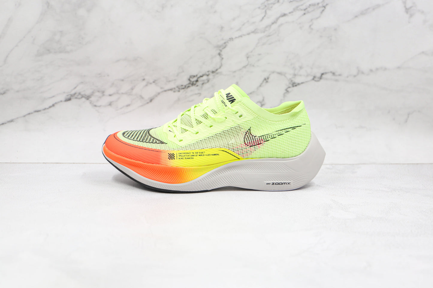 Nike Zoom X Vaporfly Next 2 Barely Volt Hyper Orange