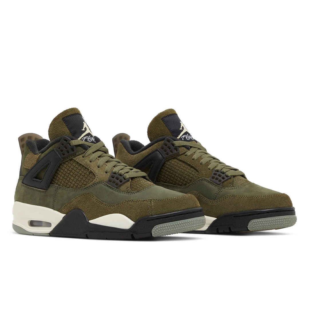 Jordan 4 Craft Medium Olive Verde