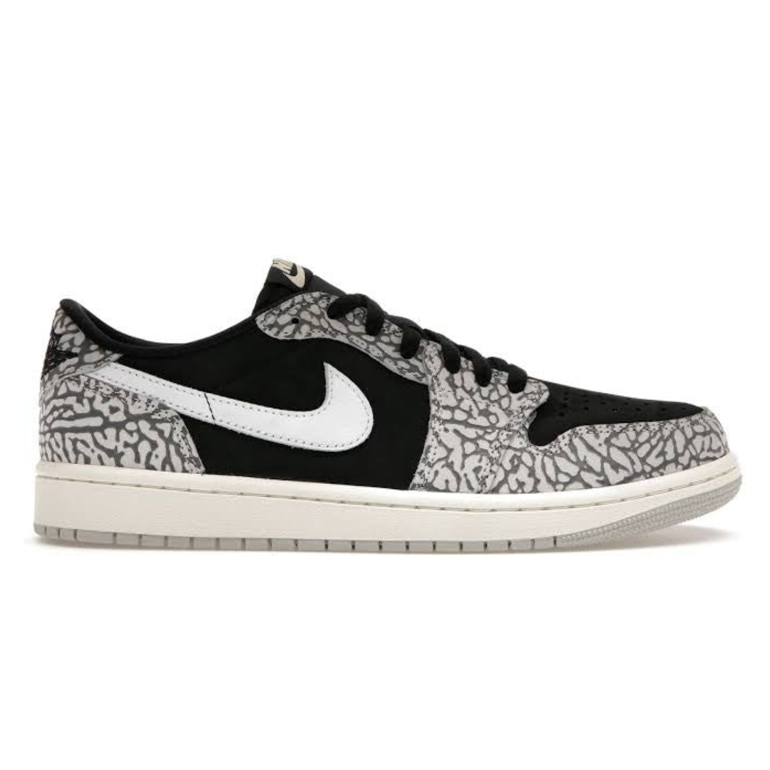 Jordan 1 Retro Low Black Cement