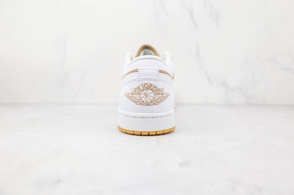 Jordan 1 Low Hemp White