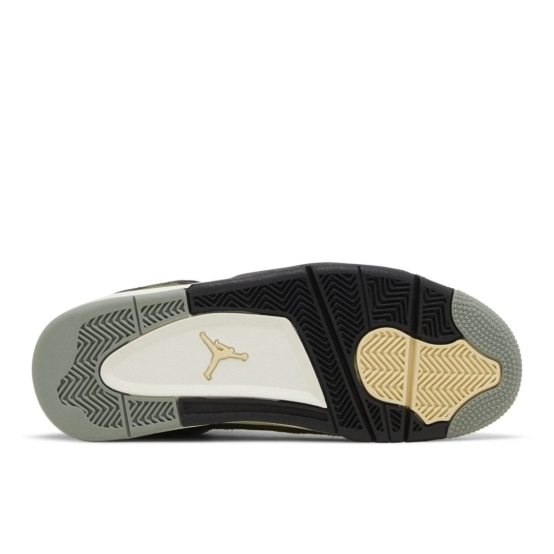 Jordan 4 Craft Medium Olive Verde