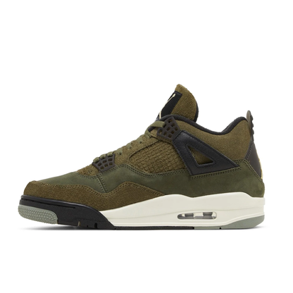 Jordan 4 Craft Medium Olive Verde